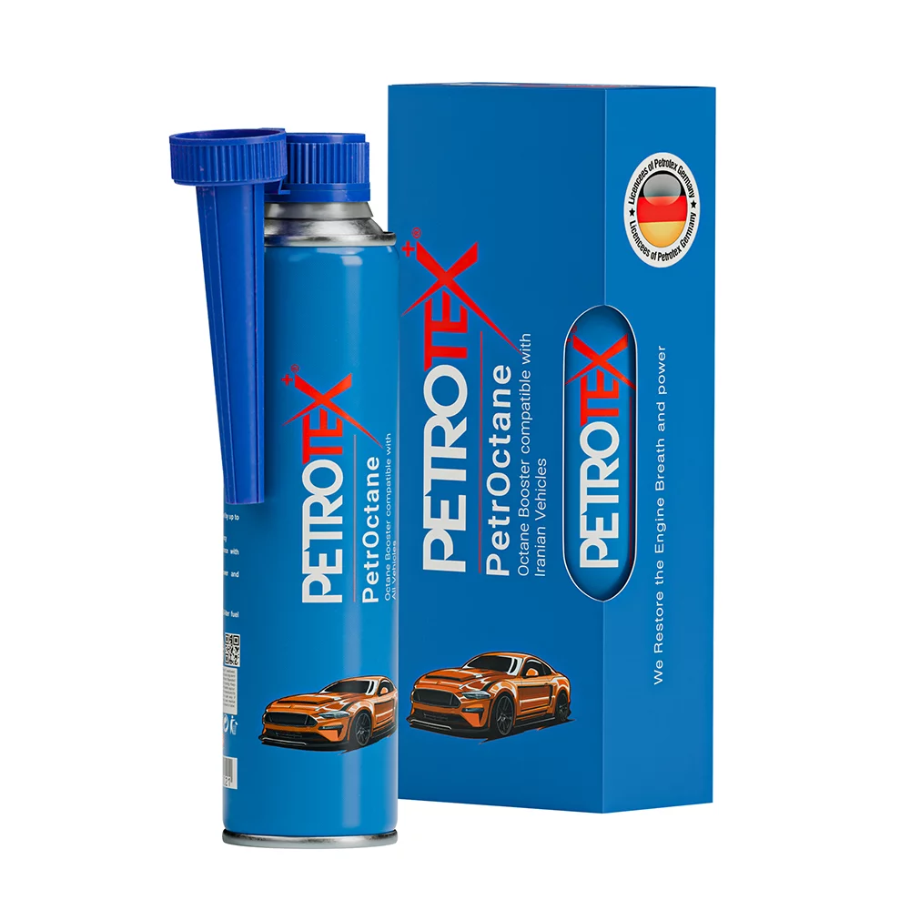 مکمل سوخت اکتان پتروتکس آبی ۳۰۰ میلی‌لیتر مدل PetrOctane
